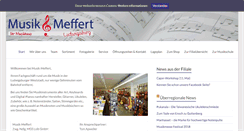 Desktop Screenshot of musik-meffert.de